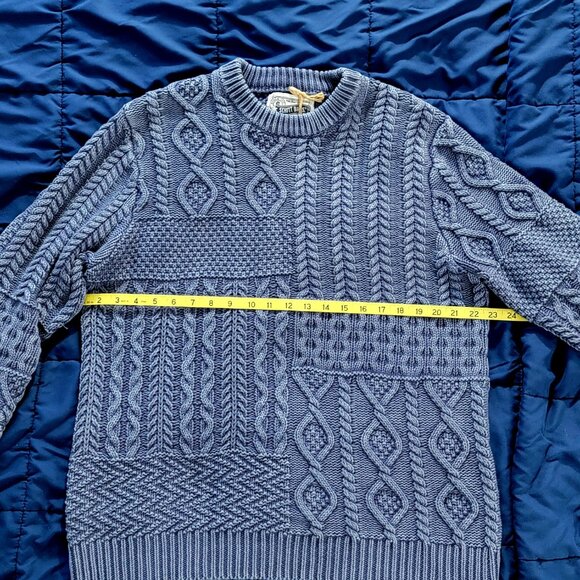 Schott NYC Patchwork Sweater - Picture 5 of 8